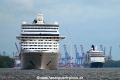 MSC Splendida + Queen Elizabeth 050515.jpg